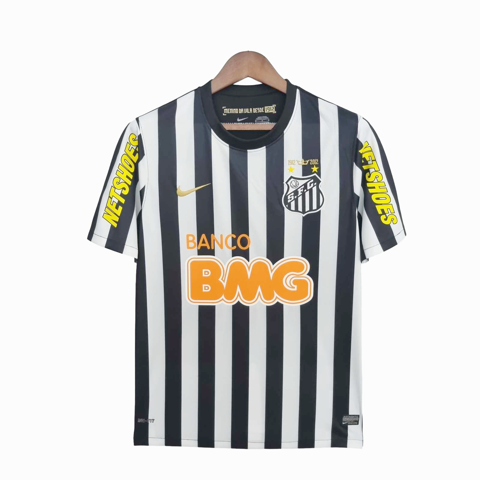 Retro Santos 2012 Away Stadium Jersey